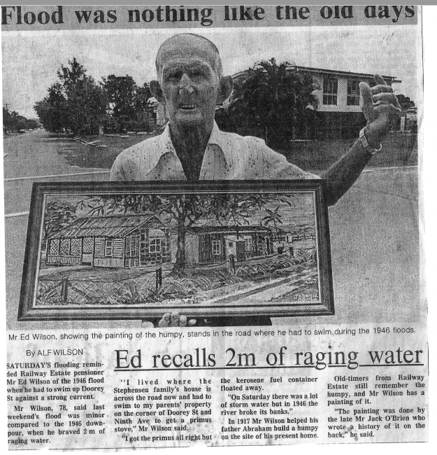Flood waters - nothing like the old days