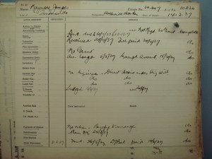 Estate docs - checklist