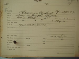 Estate docs - home valuation
